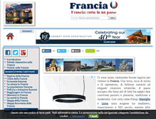 Tablet Screenshot of francia.be